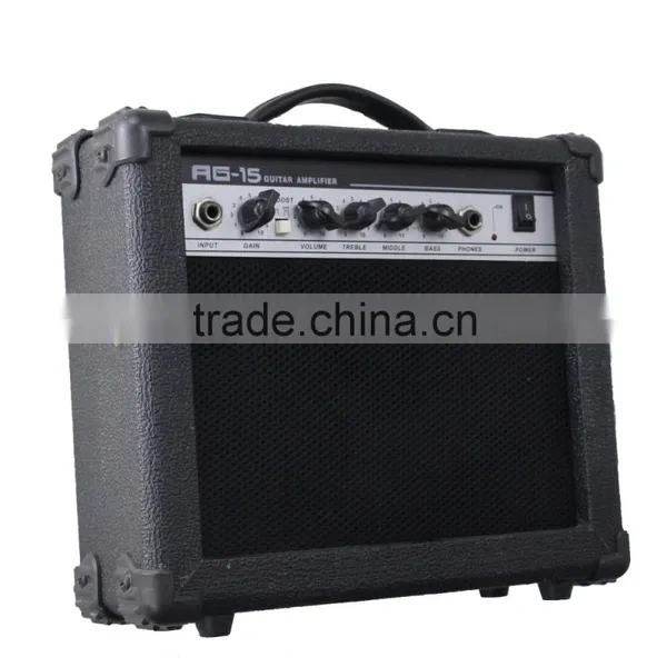 Professional 15W Electric Guitar Speaker Portable Guitar Amplifier photo-2
