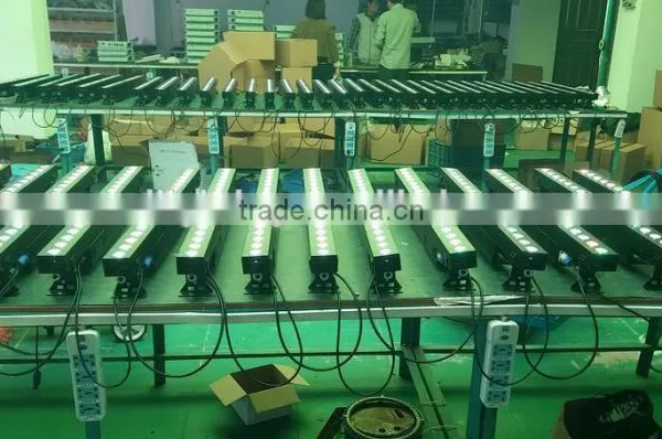 Liner Housing 1.2meter Wall Washer 180w Rgbw 18*10w Wedding Stage Led Controller Wall Washer Light photo-5