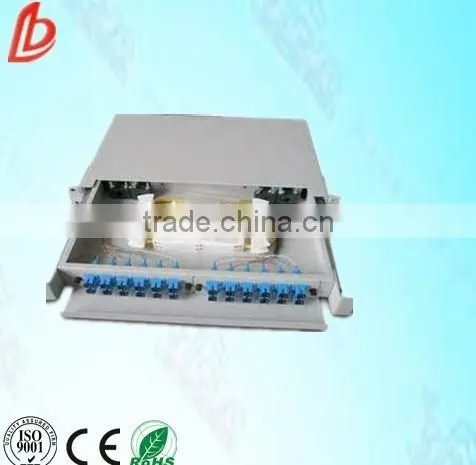 Rack-mount Drawer Type 19" Fiber Optic Patch Panel 12 Ports/24 Ports Optical Fiber Patch Panel photo-3