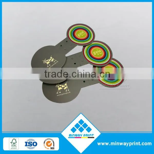 Custom paper tag with company LOGO printing