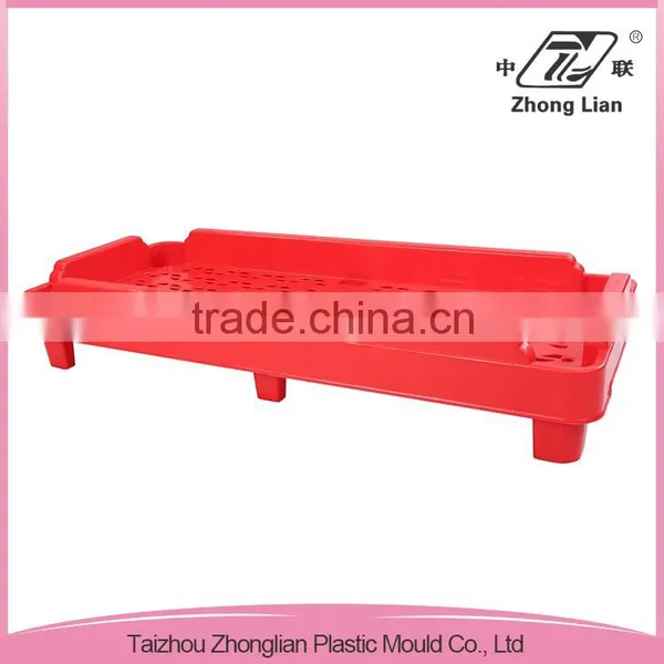 Children Size Stackable Design Nursery Kids Bed Plastic Daycare Cheap Cots for Sale photo-5