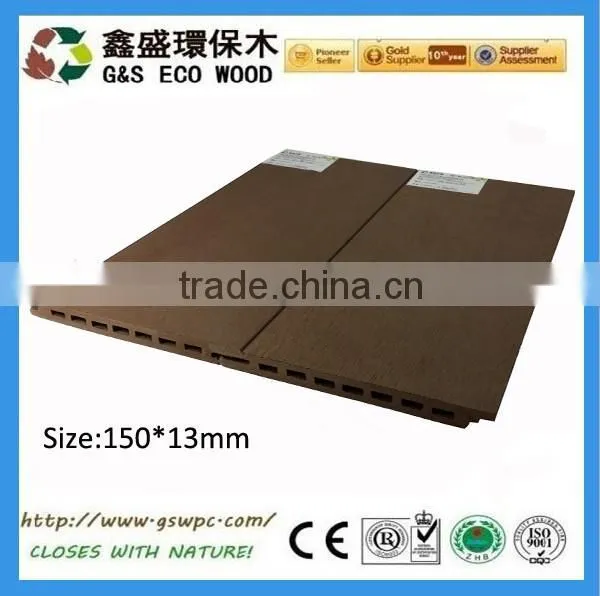 Newteck G&S 2015 New Design ! Water Resistant Wood Plastic Composite Wpc Wall Panel/wpc Wall Cladding photo-4