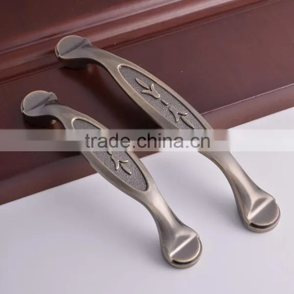 European&American Rural Style Zinc Alloy Antique Bronze High Grade Quality Classical New Closet Kitchen Drawer Cabinet Handles photo-2