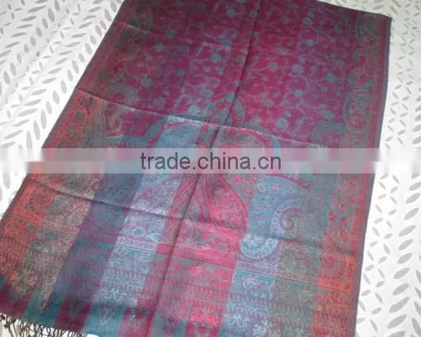 SILK & WOOL STOLE photo-4