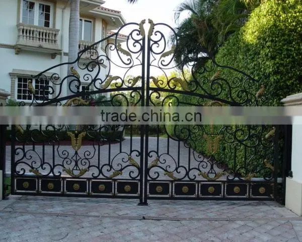 2016 Hot-selling Gate Designs Main,iron Pipe Gate Design,tubular Gate Design for Sale photo-6