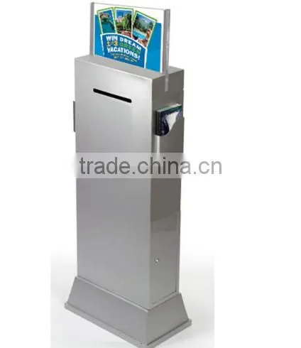 Medium Transparent Aluminum Alloy General Election Ballot Box Suggestion Box Ballot Box Ballot Boxes