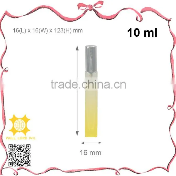 Neat Design Transparent 10ml Glass Cuboid Atomizer Pump Sprayer photo-5
