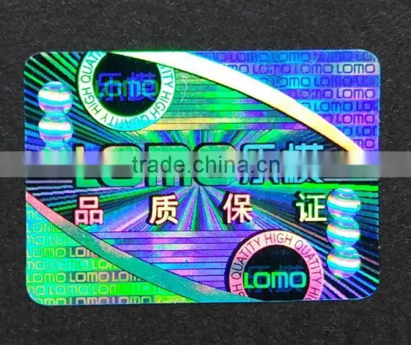 Anti-Counterfeit,Durable,Holographic Feature and PET, Material 3d Security Custom Hologram Stickers photo-6