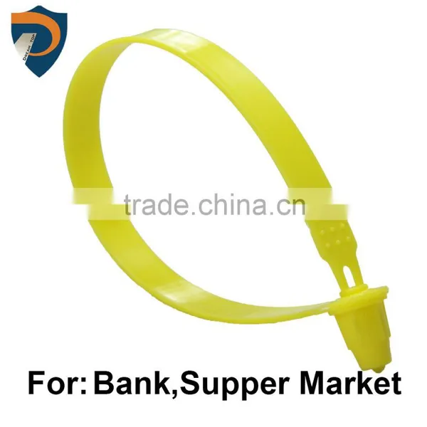 DP-250Y China Bag Security Seals Plastic Bulltip Seal Courier Security Seals photo-2