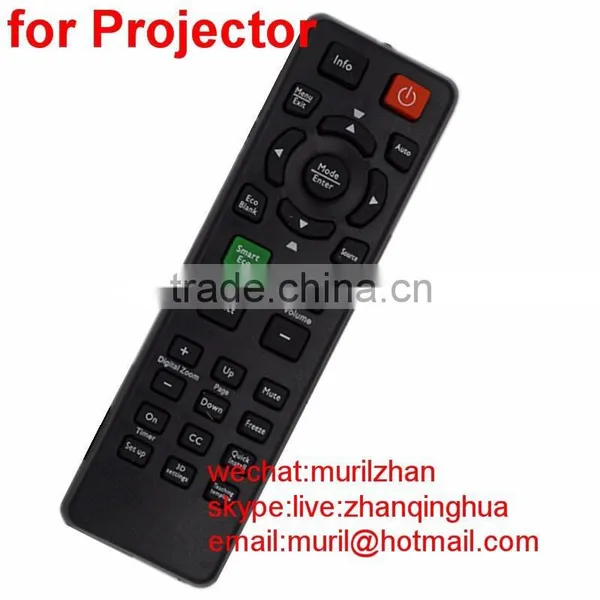 ZF Black 27 Big Buttons Projector Remote Control for BenQ Profile Projector