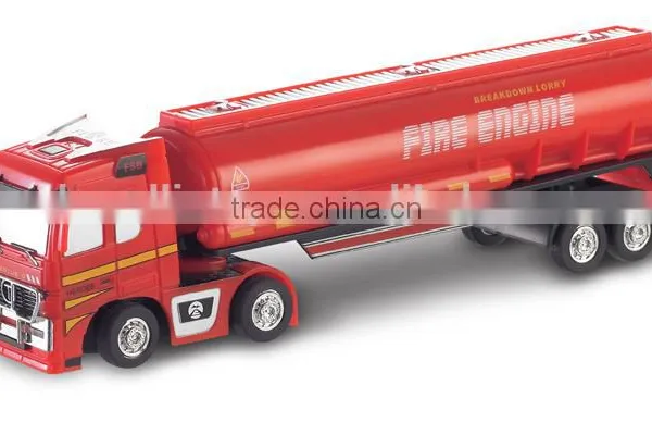 4 Channel 1:87 Remote Control Fire Truck,electric Fire Engine Car photo-3