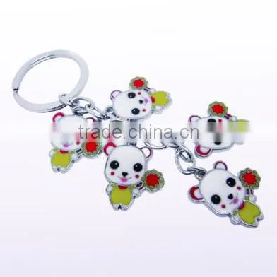 Manufacture Promotional Custom Shaped Metal Dog Keychain photo-3