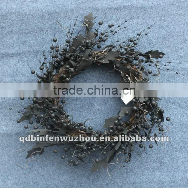Hot Selling Artificial Outdoor Christmas Flower Wreaths
