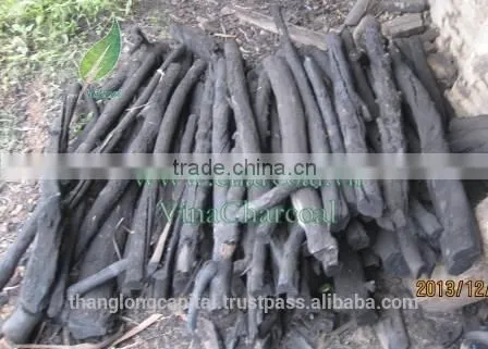 Ordorless Smokeless White Ash Soft Wood Charcoal for BBQ and Hookah Shisha