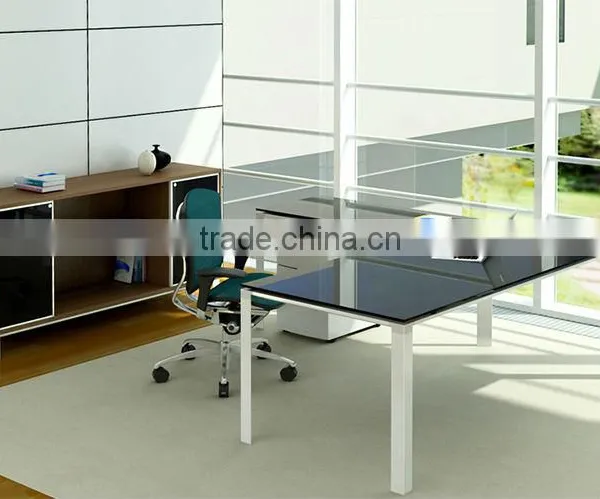 Modern Secretary CEO Glass Office Table (TT-Series)