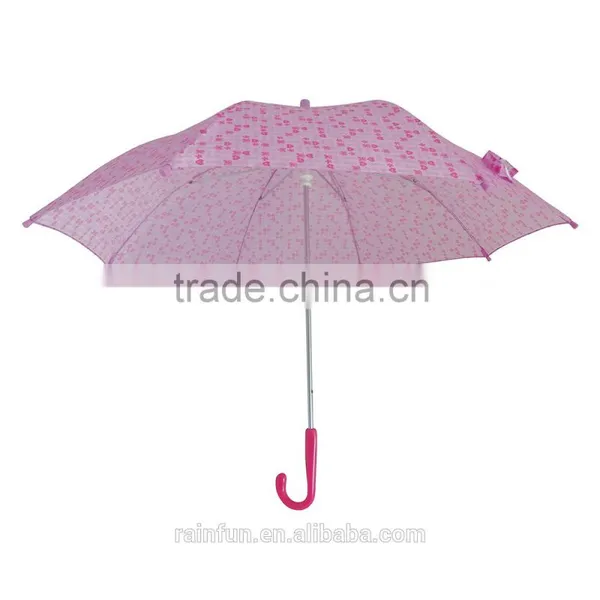 Bright Colored Manual Open Straight Kids Umbrella photo-2