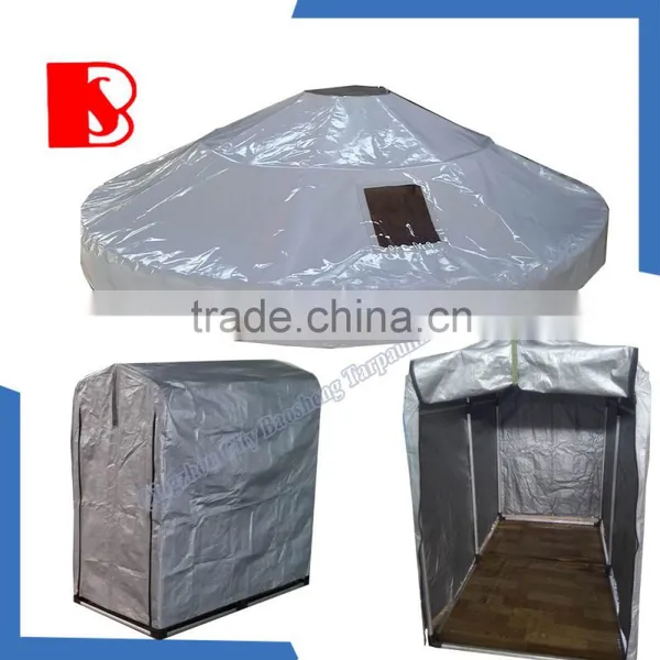 High Quality Waterproof Customize Eyelet PE Tarpaulin pe Tarpaulin Roll for Tent Roof Truck Cover photo-6