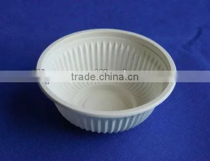 100% Biodegradable Bowl, Disposable, Corn Starch