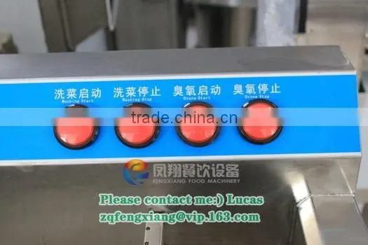 Full Automatic Industrial Ozone Minitype Meat Vegetable Fruit Cleaning Cleaner Thawing Machine photo-4