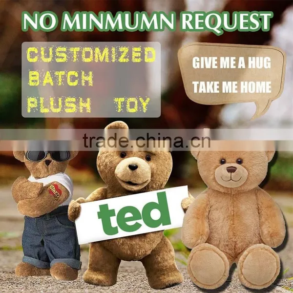 Wholesale Cheap 3 Colors Small Teddy Bears Plush Toys photo-2