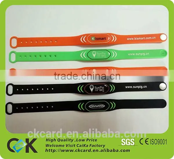 Wholesale Custom NFC Silicone Wristband Multi-color Choice photo-6