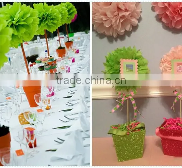 Colorful Wedding Festival Decoration Paper Flower photo-2