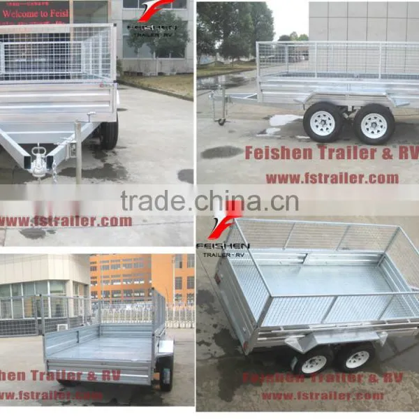 2015 Hot Dipped Galvanized Tandem Cage Trailer TC85 photo-5