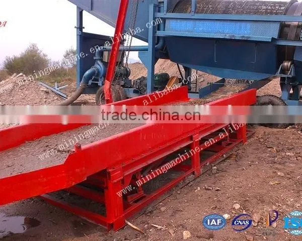 Large Capacity High Efficient KD Series Alluvial Gold Trommel for Sale photo-6
