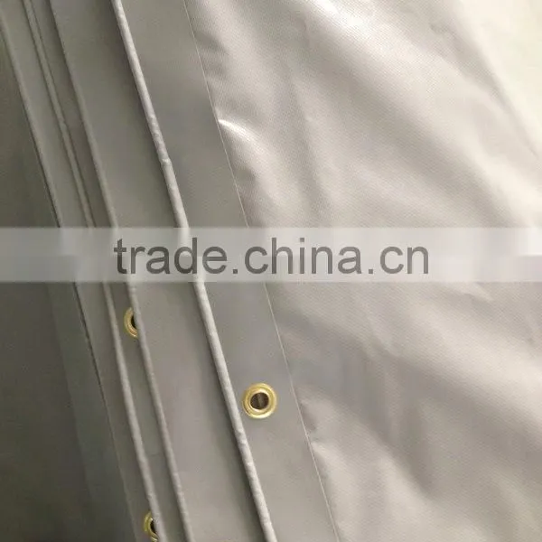 Cheap High Quality Elegant Shape White PVC Umbrella Shelter photo-3