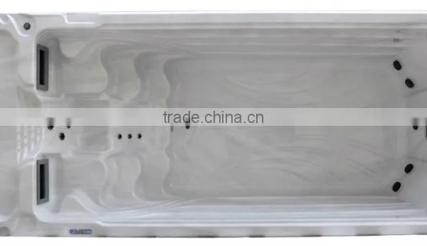 Hot Sale Above Ground Swimming Pool Hydro Massage Pool Endless Swim Spa Pool photo-4