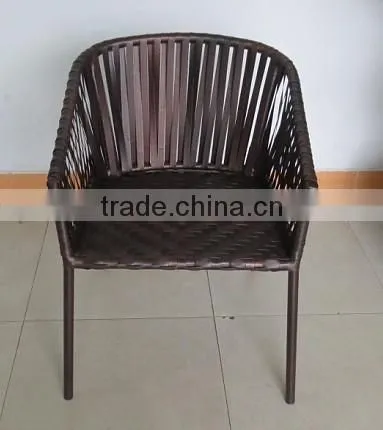 Folding Garden Chair Wicker Outdoor Rattan Dining Chair photo-2