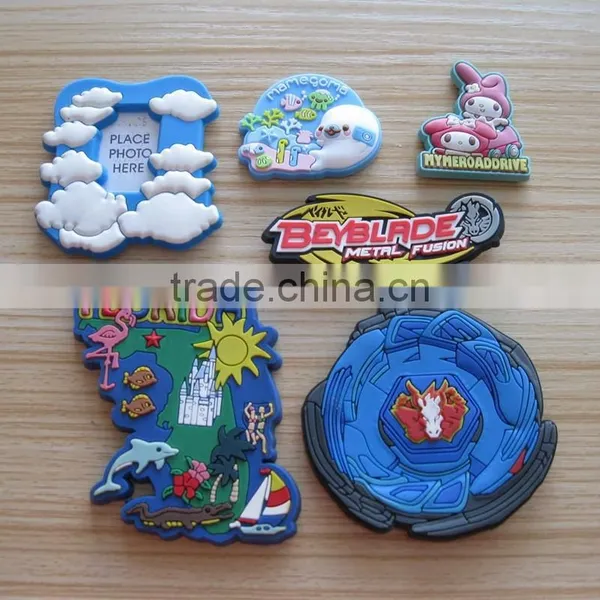 Tourist Gift Fridge Magnet Custom, Fridge Sticker Rubber Pvc