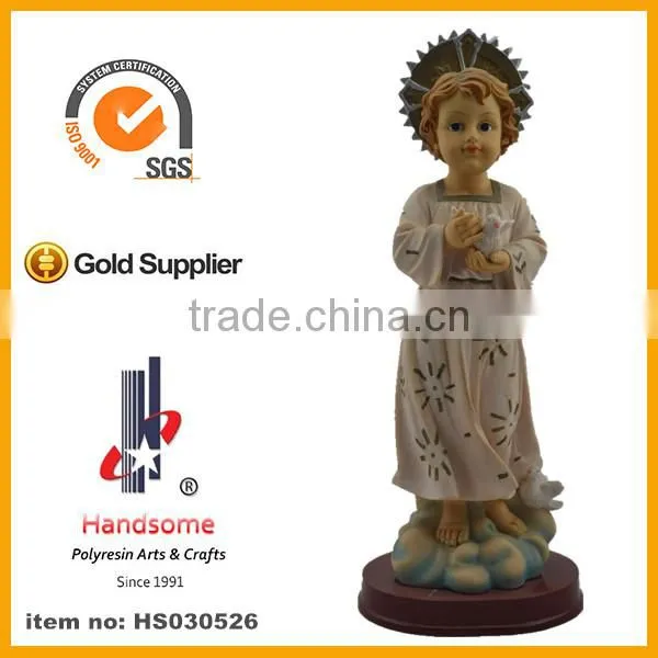 5 Inch Religious Gift Baby Jesus Nino Polyresin Figurine photo-4
