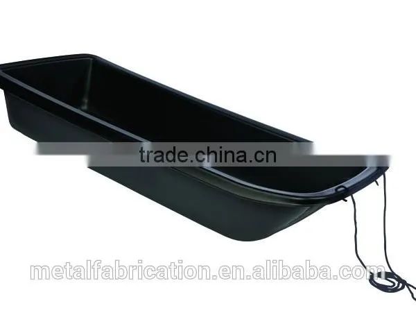 Snowmobile Pull Behind Sled Made of Plastic photo-2