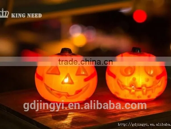 Wholesale Plastic Acrylic Halloween Led Light Artificial Pumpkins to Decoration photo-3
