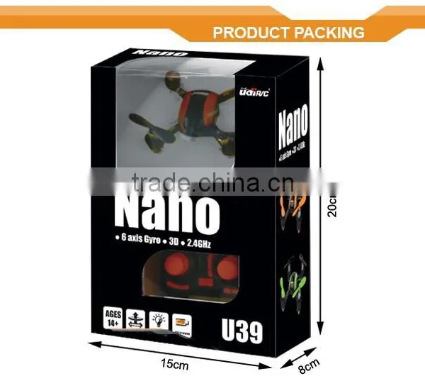 Shantou Toys UDI U39 2.4G RC Copter Drone RTF Mini Quadrocopter RUC198324 photo-5