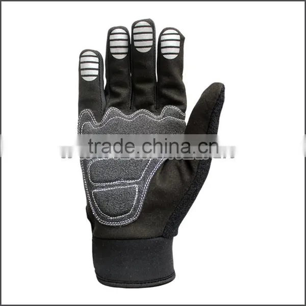 TPR Impact Protective Slicone Anti Slip Neoprene Anti Vibration Mechanical Working Gloves photo-3