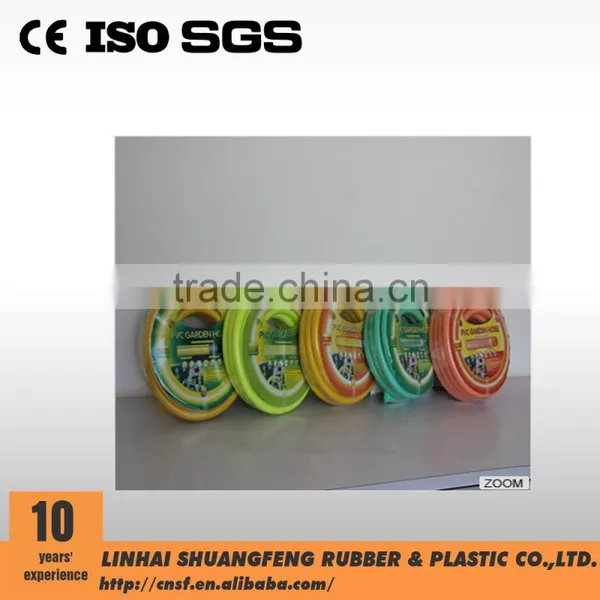 Wholesale 2mm Thickness Flexible Heat Resisting PVC Garden Hose/expandable Hose With Brass Fittings photo-2