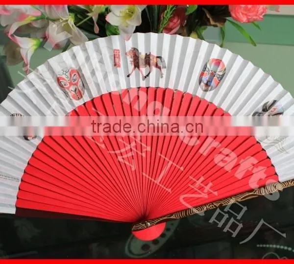 Art Bamboo Fan for Promotion photo-3