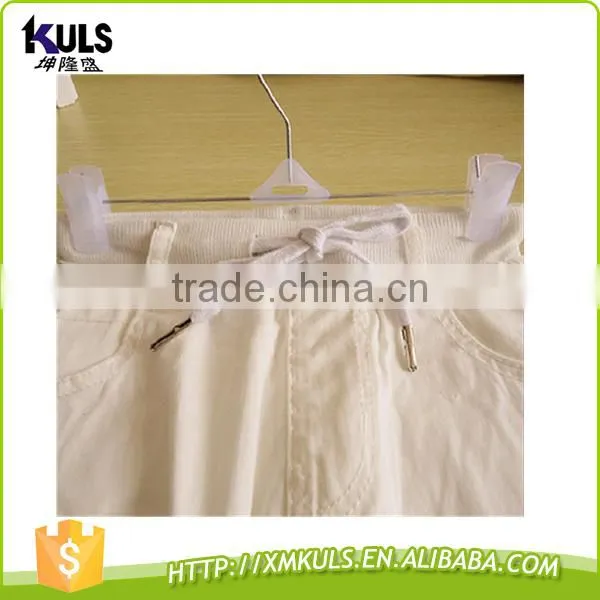 24CM Multi-functional Anti-skid Plastic Pants Clip Plastic Hanger for Clothes photo-2