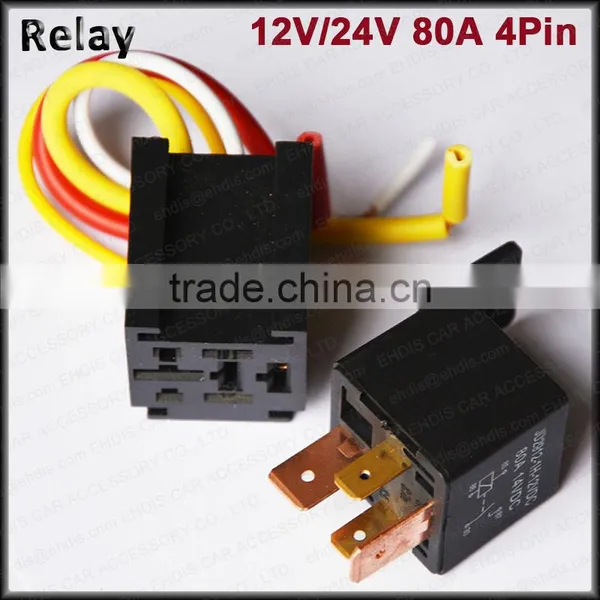 High Quality Refrigerator Compressor Relay 12v 80a 4pin Timer Replay photo-5