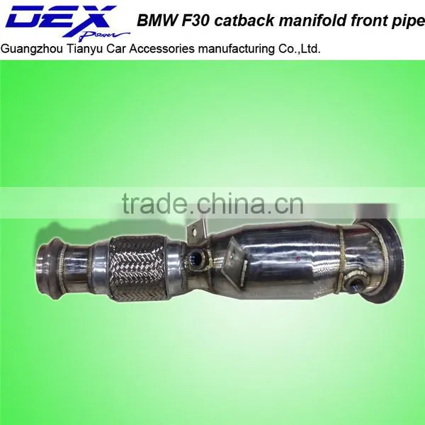 Stainless Steel Exhaust Catback for BM F30 W photo-2