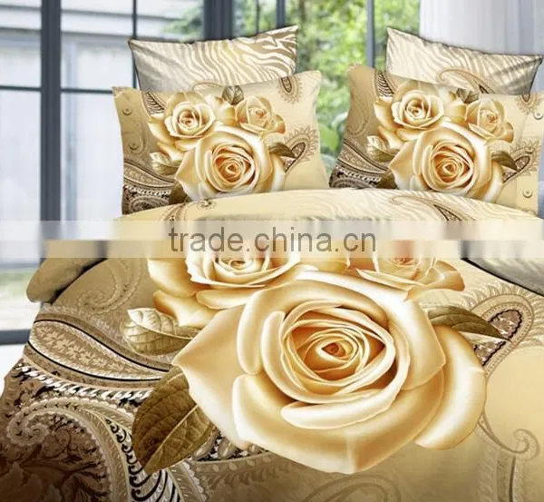 Classic Design Home Textile/pure Cotton Printed Quilt Over/ Duvet Cover/bag Bed Sheet Soft Comforter photo-2
