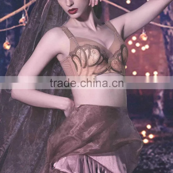 Woman Underwear in Sexy Lingeire and Padded Bra Set Perfect Body Shape photo-2