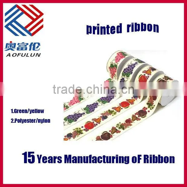 Colourful Printing Grosgrain Ribbon photo-5