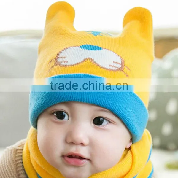 TC17006 Hot Selling Lovely Animal Pattern Baby Beanie Hats New Style Baby Winter Hats photo-4