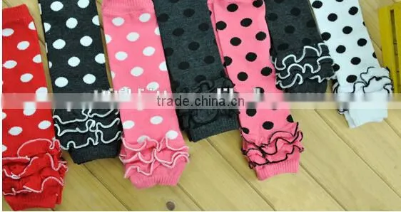 Wholesale Baby Ruffle Heart Pattern Kids Lovely Leg Warmers photo-6