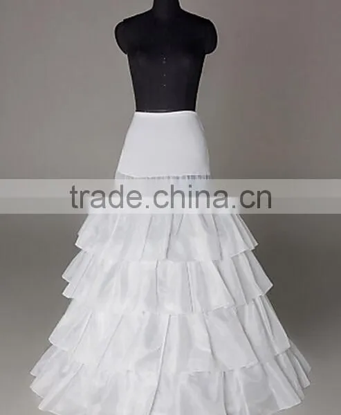 12 Style White A-Line/Hoop/Hoopless/Short Crinoline Petticoat/Underskirt Wedding photo-3