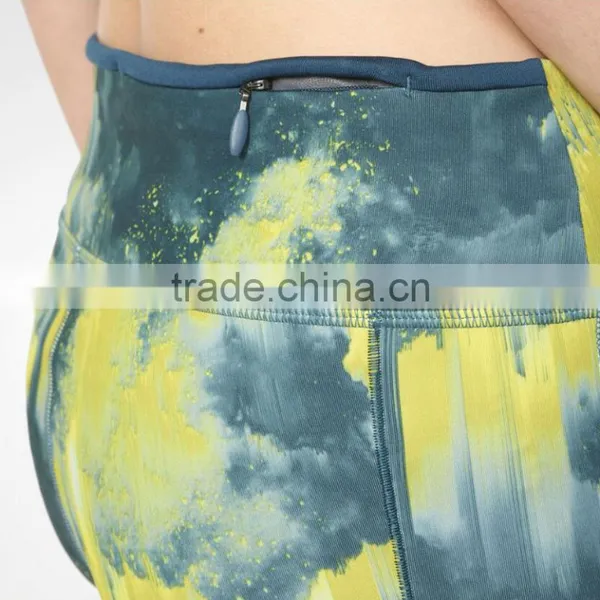 Wholesale Womens Fitness Capris Best Printed Yoga Girls Tights Leggings photo-6