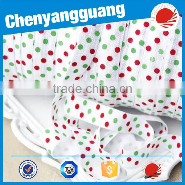 Printed Fold Over Elastic For Headband photo-4
